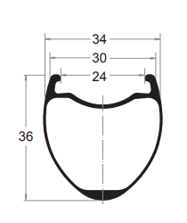 gravel carbon rims PCX730