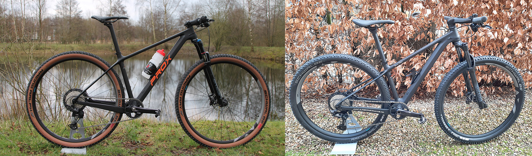 complete bikes built with PXM909 hardtail carbon frame