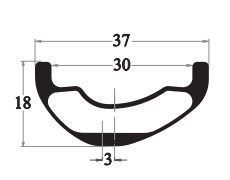 MTB carbon rims PMC937-EN