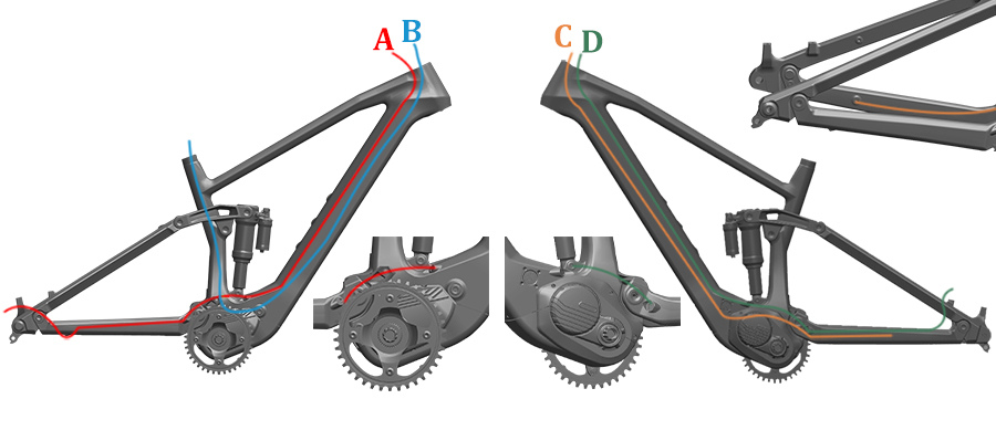 Internal Cable Routing Design