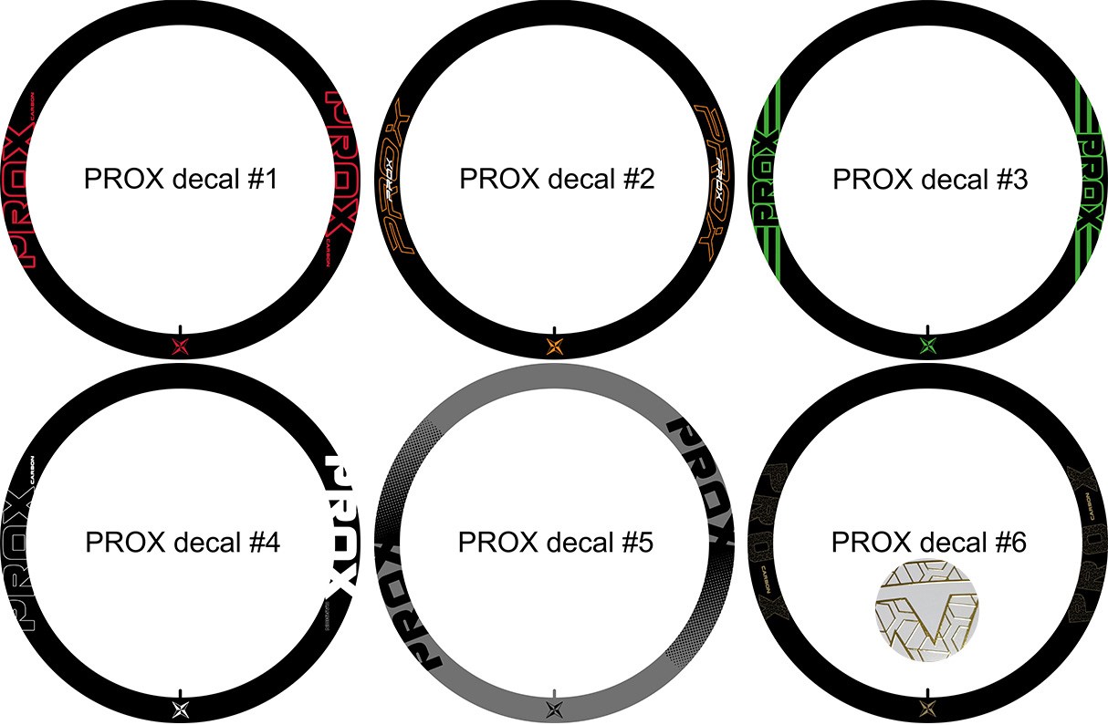ProX decal design options
