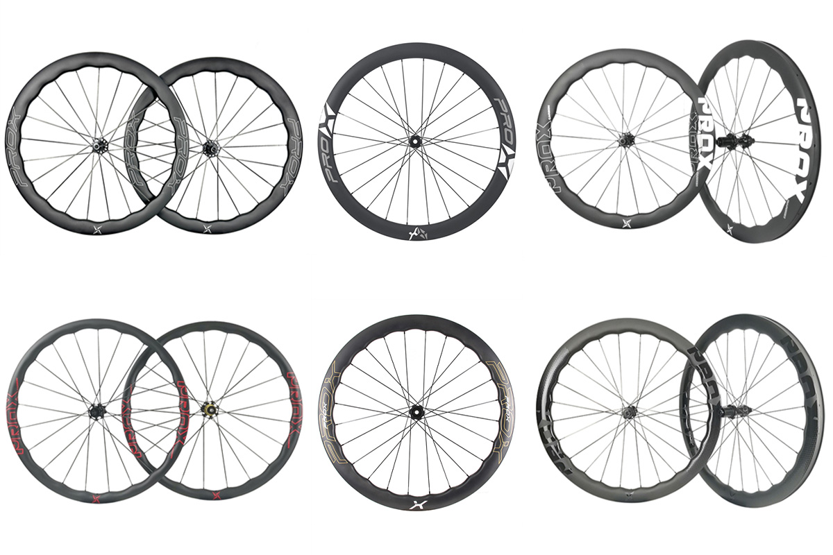 carbon bike wheels decal ProX Carbon brand