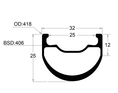 carbon fiber bmx rims