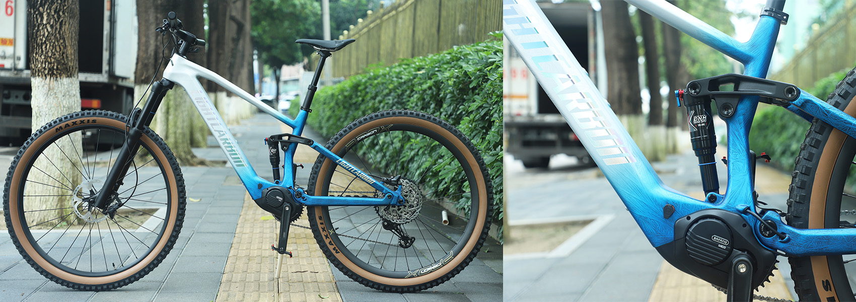 PXE930 ebike crystal color painting