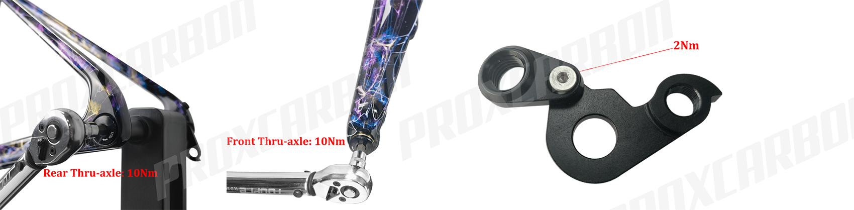 Recommended Torque For Other Accessories On ProX Carbon Frame