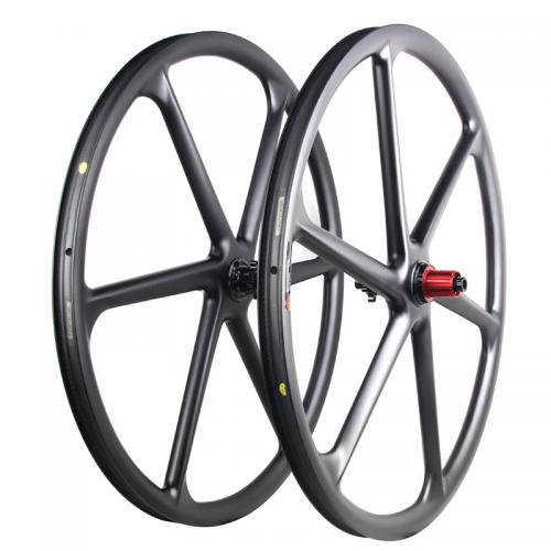 6 spoke carbon mtb wheels