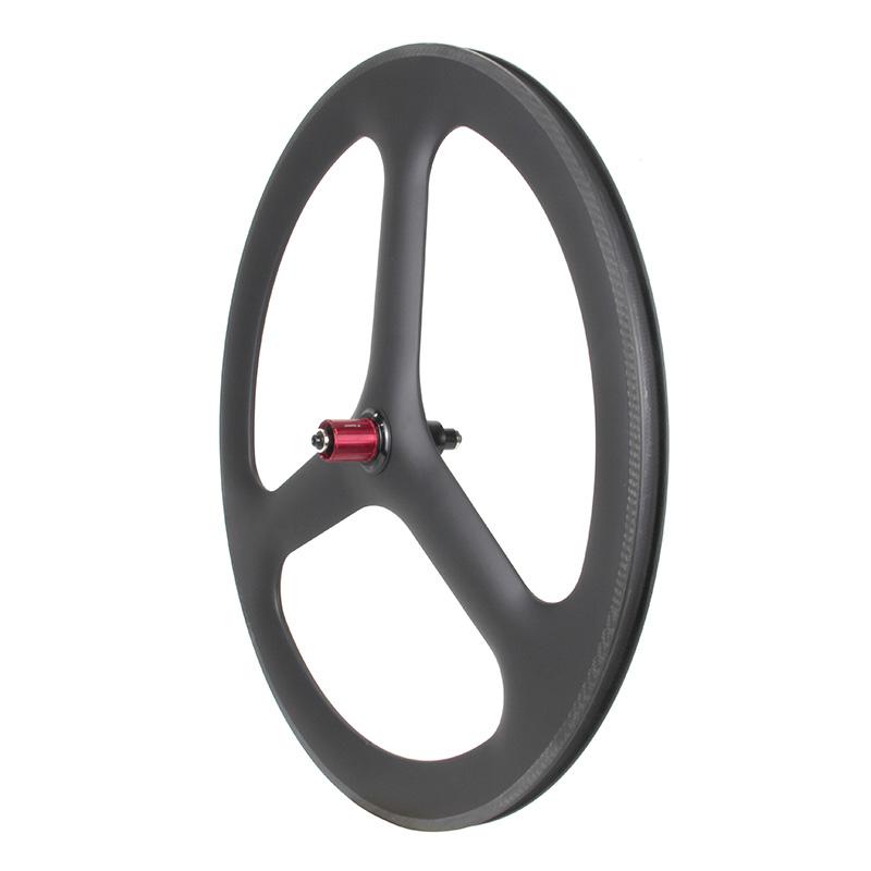 ProX 3-Spoke Carbon Wheel 700C 3-Spoke Wheel For Road-TT-Track Bikes  Supplier-Proxcarbon.com