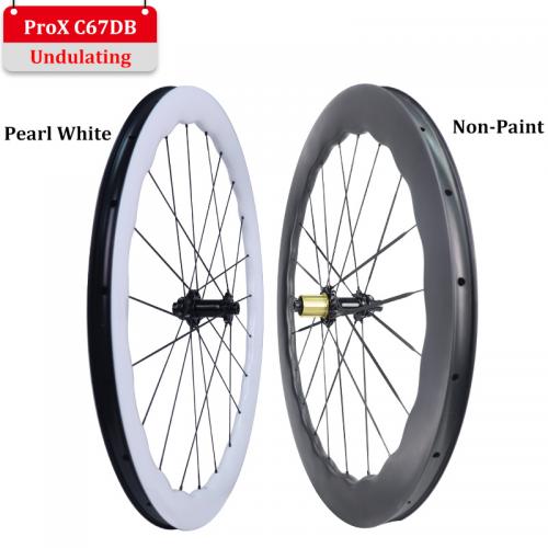 non-paint carbon road wheels