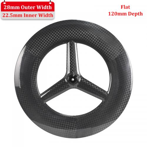3-spoke wheel 120