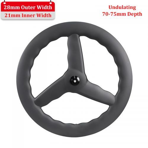 tri spoke wheel wave