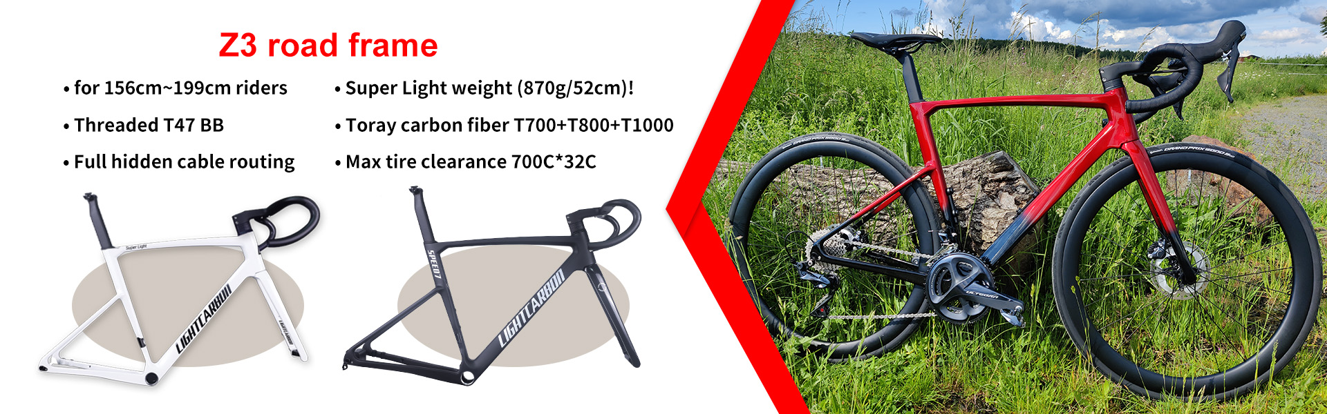 ProX Carbon Bike disc frame