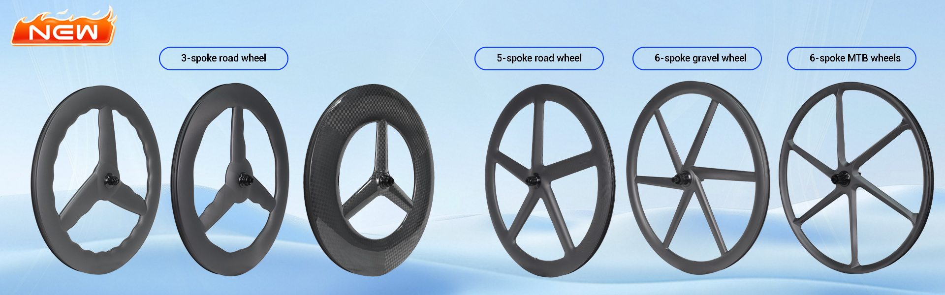 ProX Carbon spoke Wheels 5-spoke 3-spoke wheel